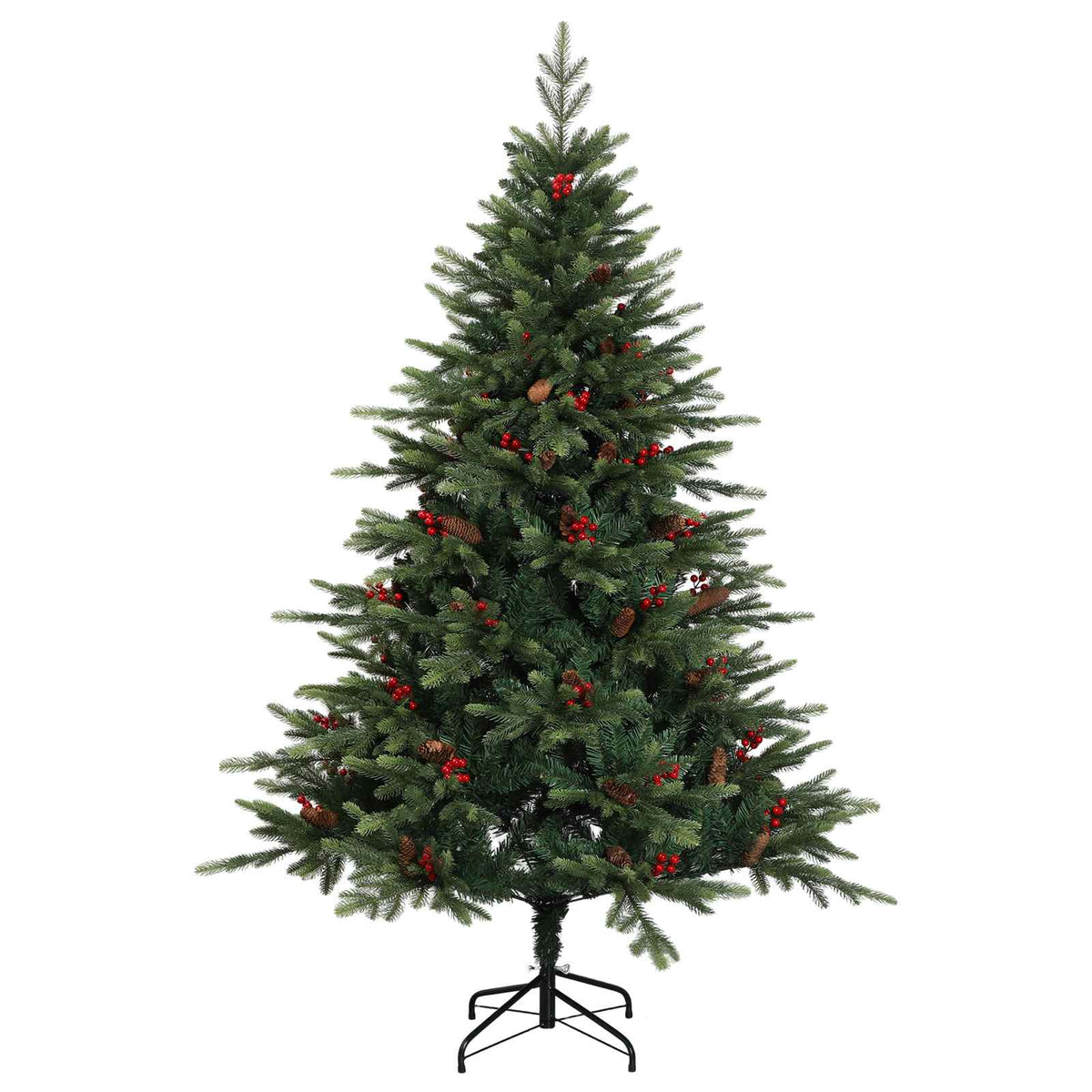 Albero di Natale Artificiale con Rami Pieghevoli 240 cm | homemem39