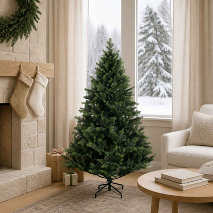 Albero di Natale Artificiale con Rami Pieghevoli 150 cm