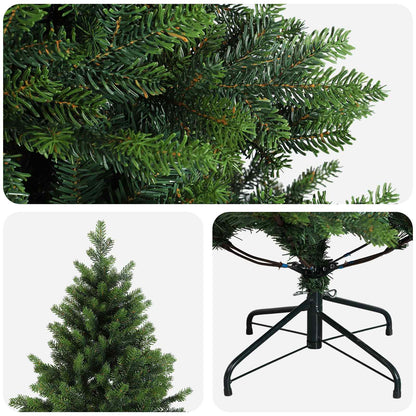 Albero di Natale Artificiale con Rami Pieghevoli 120 cm