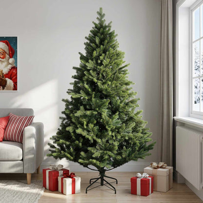 Albero di Natale Artificiale con Rami Pieghevoli 240 cm