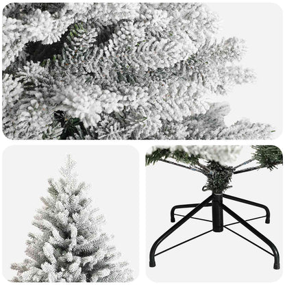 Albero di Natale Artificiale con Rami Pieghevoli 210 cm