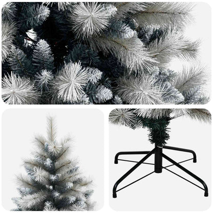 Albero di Natale Artificiale con Rami Pieghevoli 180 cm