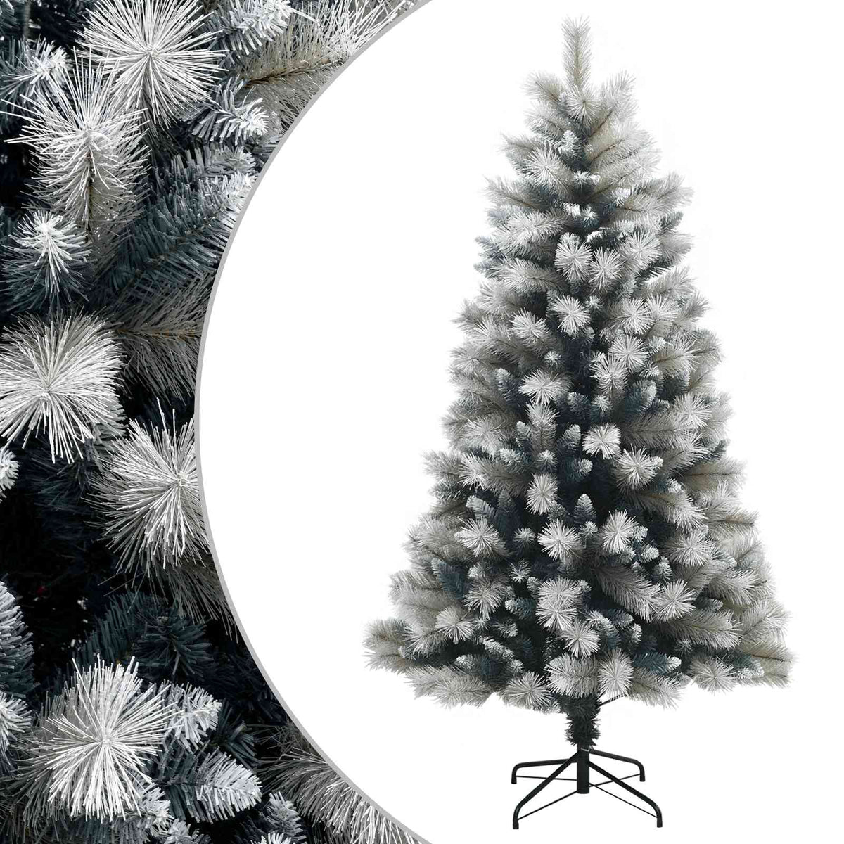 Albero di Natale Artificiale con Rami Pieghevoli 180 cm
