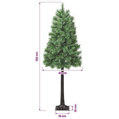 Albero di Natale Artificiale con Rami Pieghevoli 120 cm