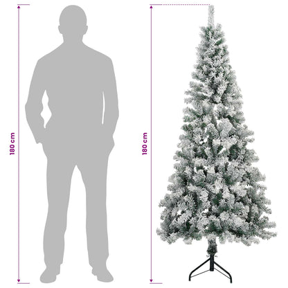 Albero di Natale artificiale 180 cm PVC e Acciaio | homemem39