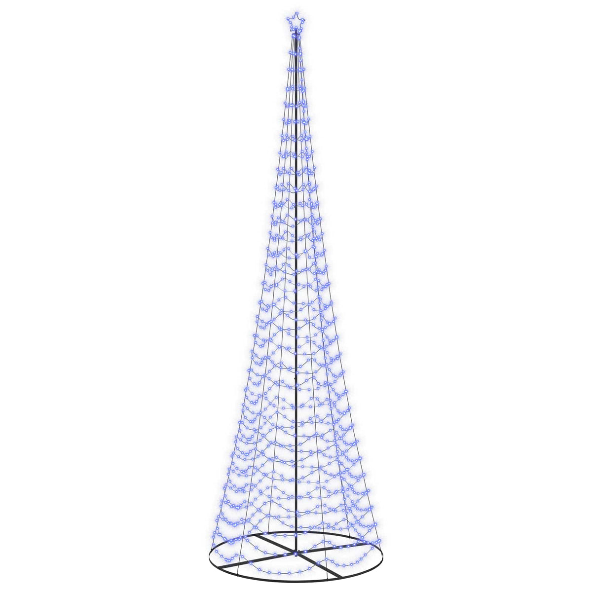 Albero di Natale LED a spirale con base EKENAS 500 cm 868 LED | homemem39