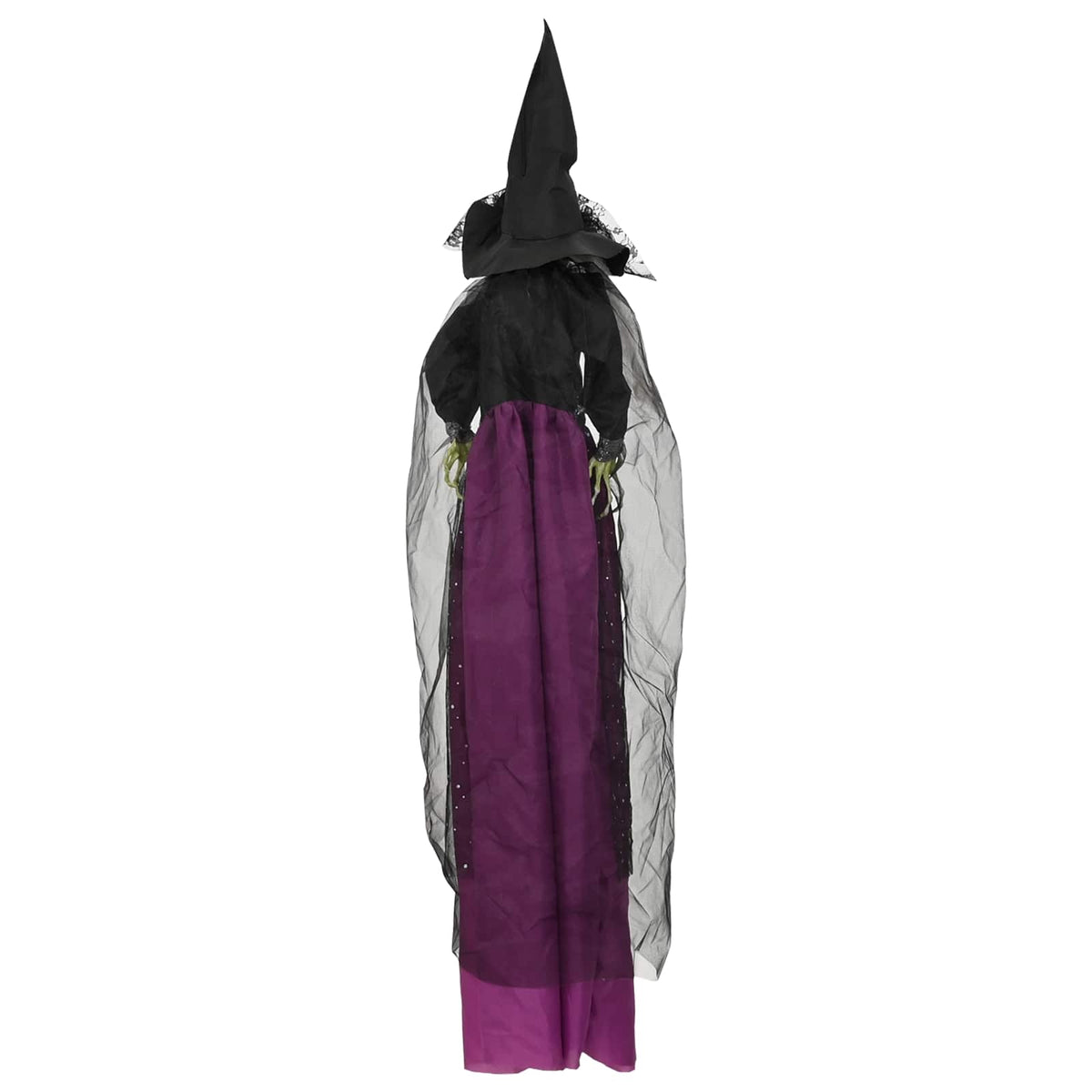 Strega di Halloween da appendere SPOOKA Viola 30 x 133 cm | homemem39