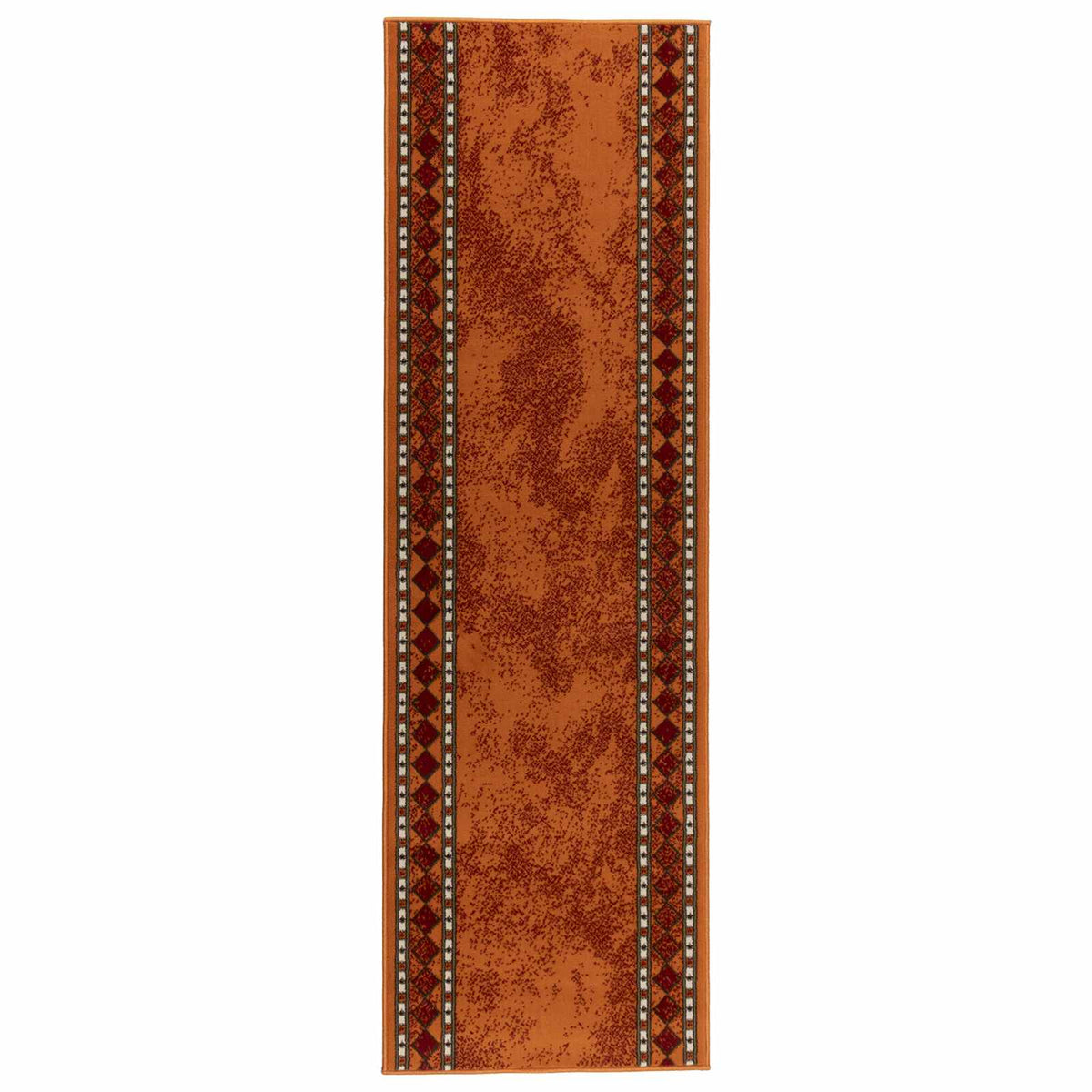 Tappeto Runner FLORNES Tessuto Arancione PP 7 mm