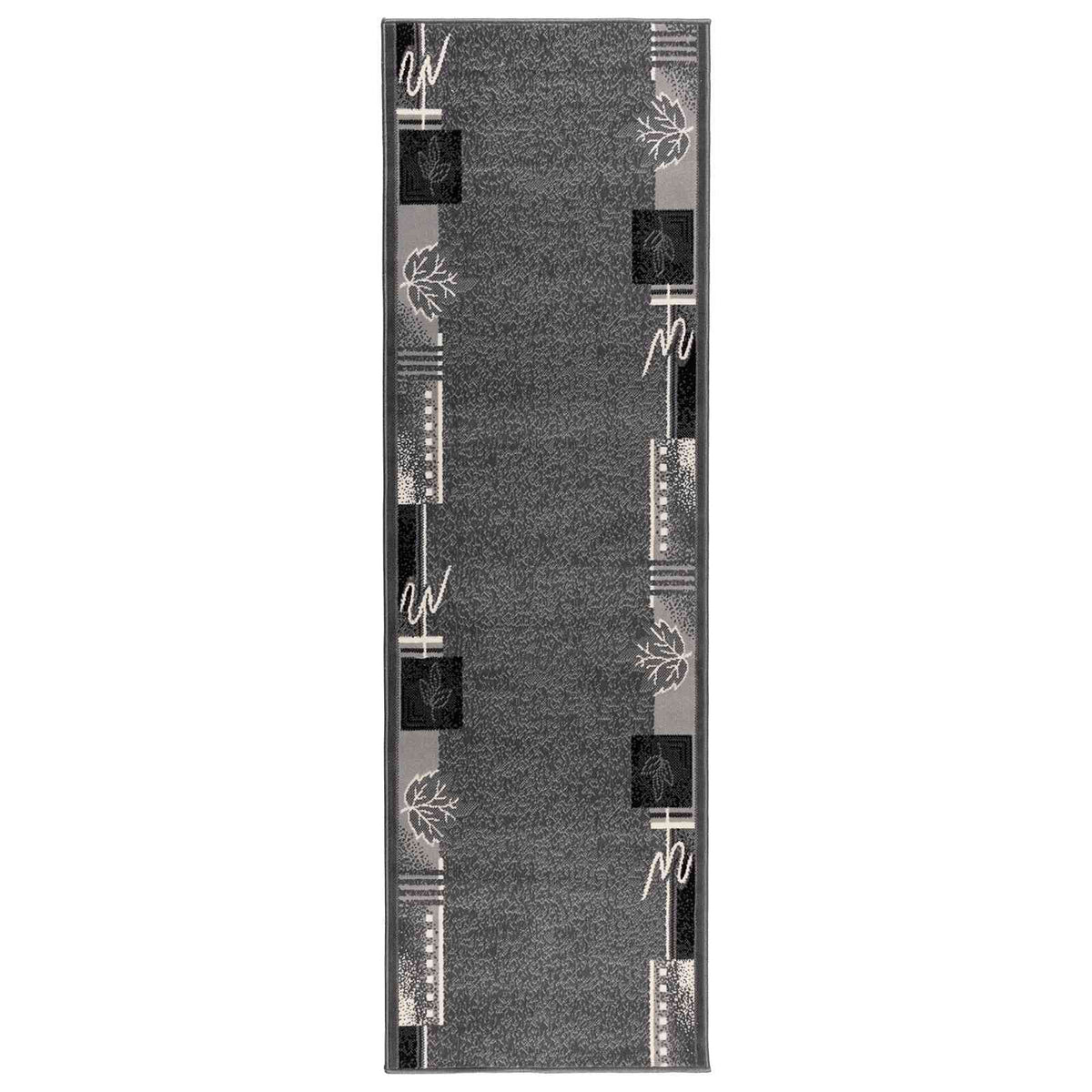 Tappeto Runner FLORNES Tessuto Grigio PP 7 mm | homemem39