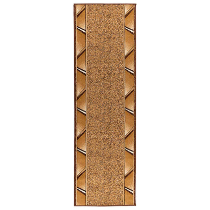 Tappeto Runner FLORNES Tessuto Beige PP 7 mm | homemem39