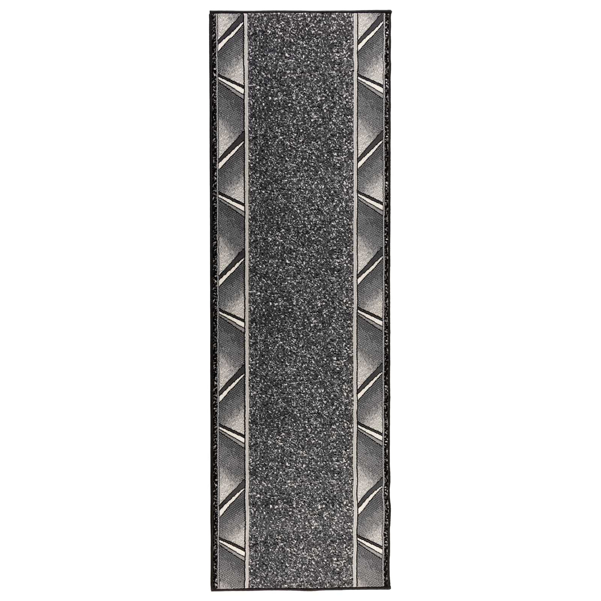 Tappeto Runner FLORNES Tessuto Grigio PP 7 mm