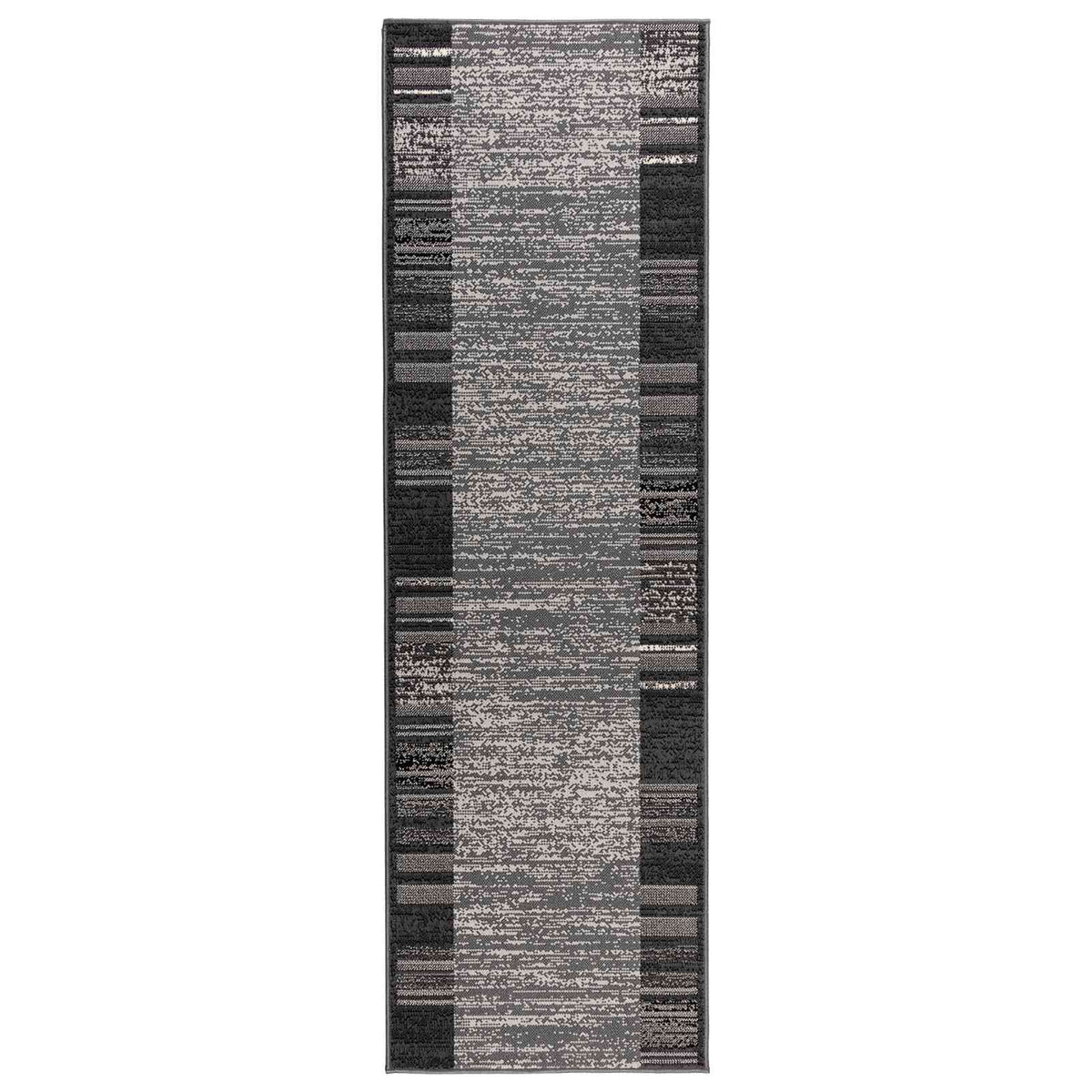 Tappeto Runner FLORNES Tessuto Grigio PP 7 mm | homemem39