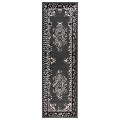 Tappeto Runner FLORNES Tessuto Grigio PP 7 mm