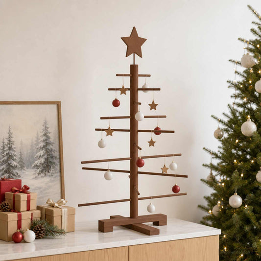 Albero di Natale in legno KOTKA 75 cm