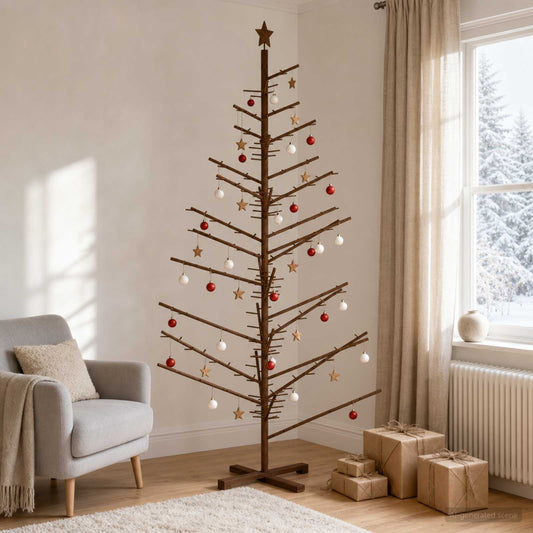 Albero di Natale in legno KOTKA 210 cm