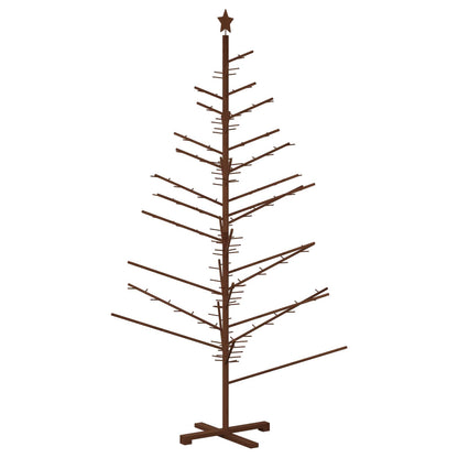Albero di Natale in legno 210 cm Bambù e legno di pino massello