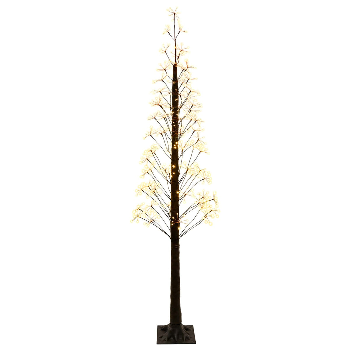 Albero di Natale Starburst Marrone 25 x 25 x 210 cm Plastica