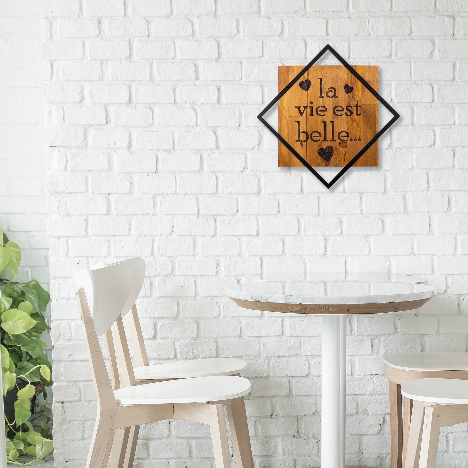 Decorative Wooden Wall Accessory | homemem39