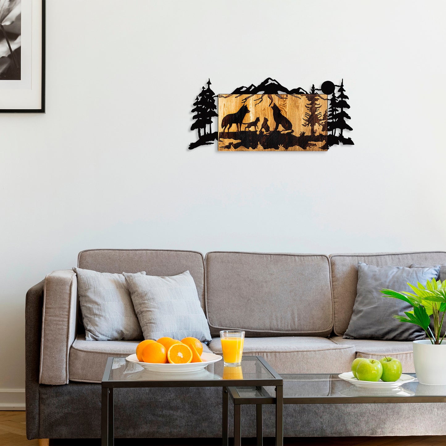 Decorative Wooden Wall Accessory | homemem39