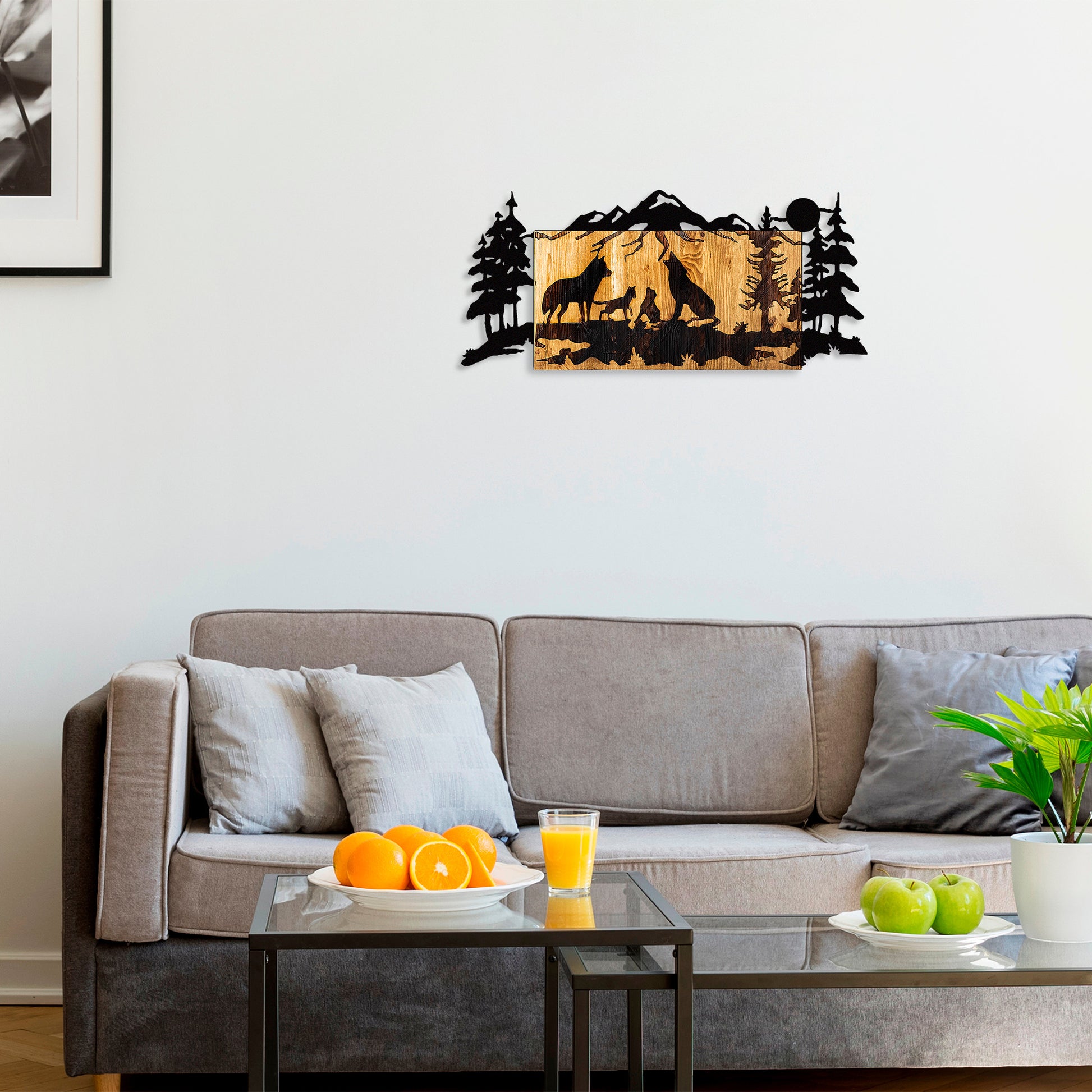 Decorative Wooden Wall Accessory | homemem39