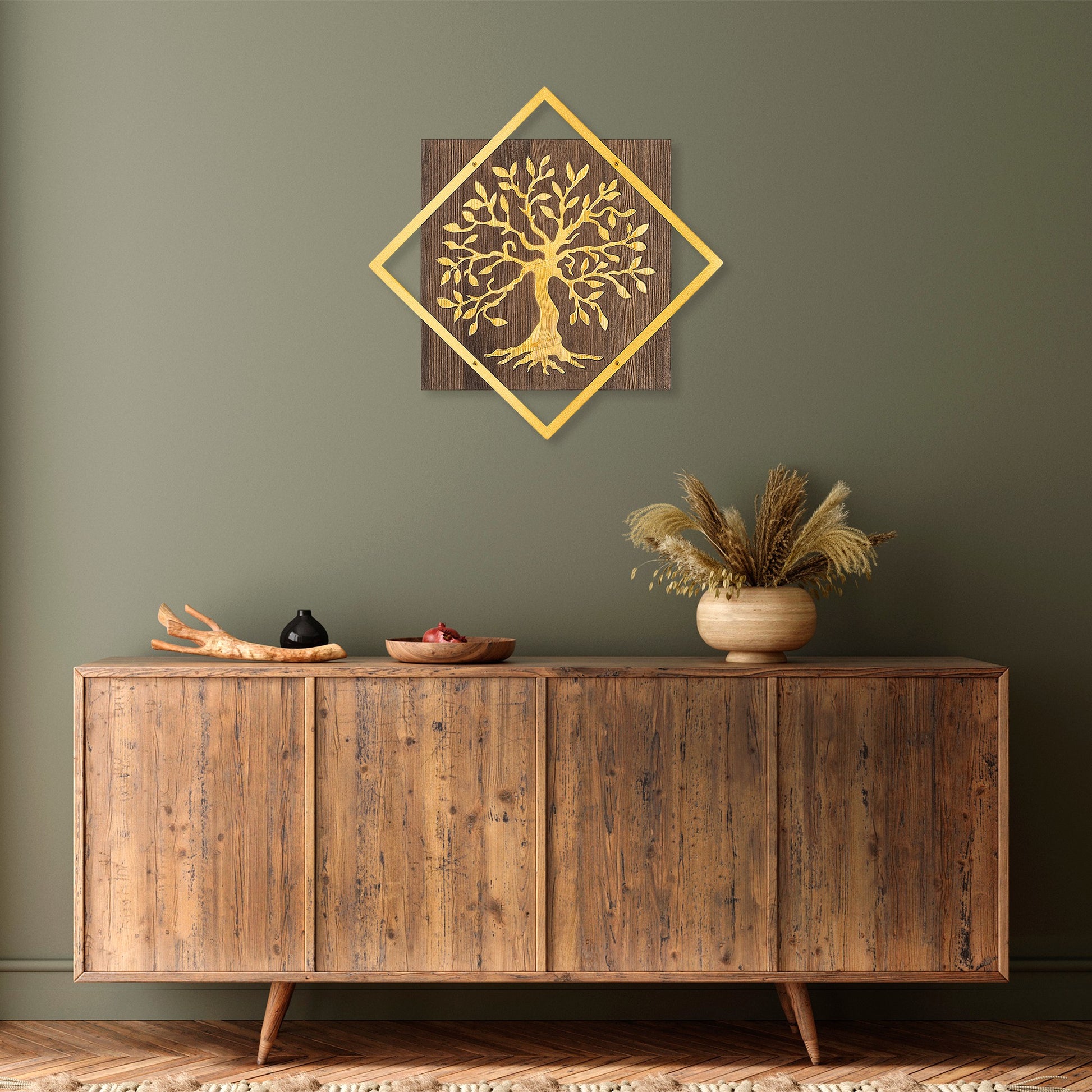 Decorative Wooden Wall Accessory | homemem39