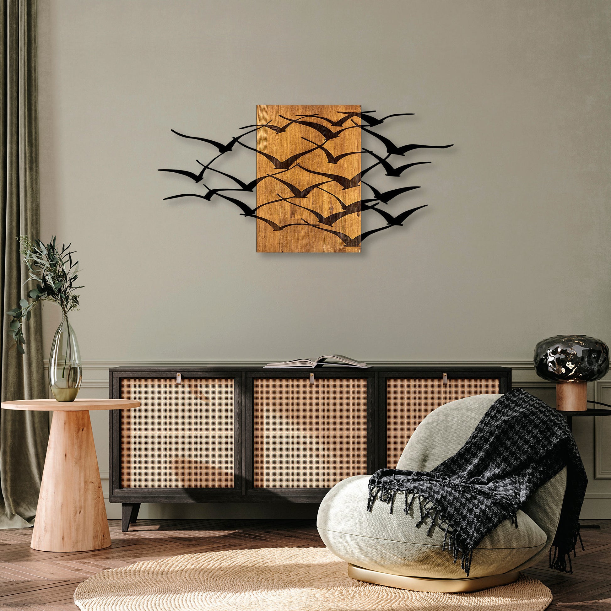 Decorative Wooden Wall Accessory | homemem39
