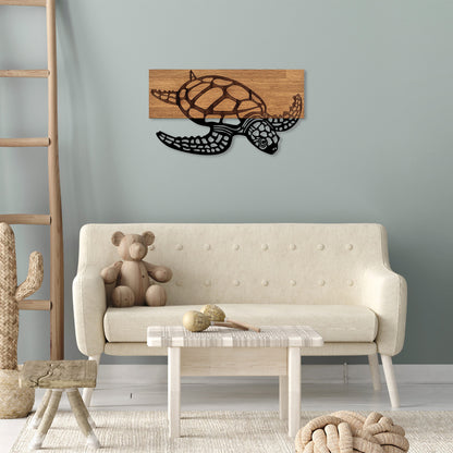 Accessorio Murale Decorativo in Legno