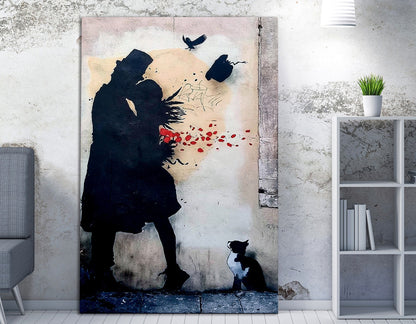 Dipinto su Tela Framed Decorativo - Giuditta e la Testa di Oloferne