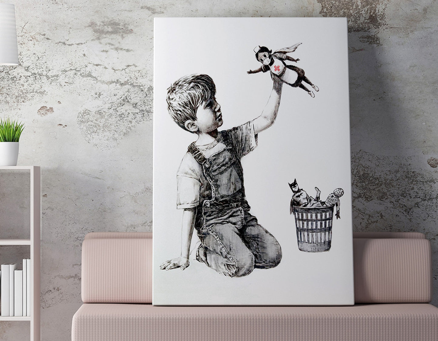 Decorative Framed Canvas Painting | homemem39