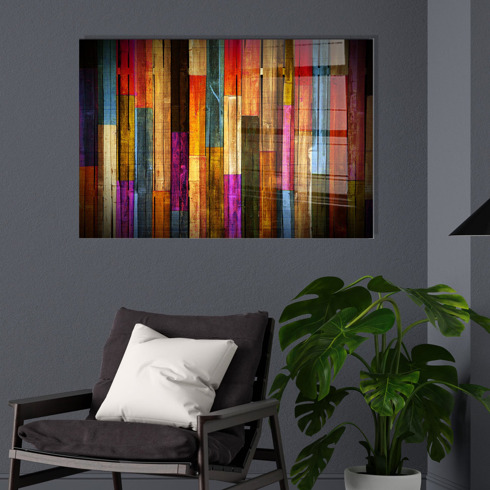 Decorative Tempered Glass Painting | homemem39