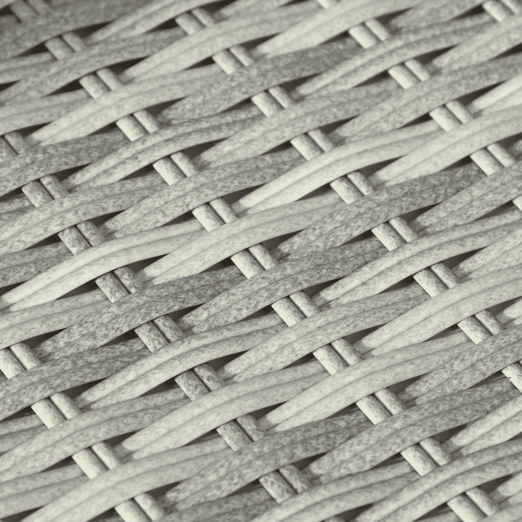 Set Divano da Giardino 8pz con Cuscini Grigio Chiaro Polyrattan