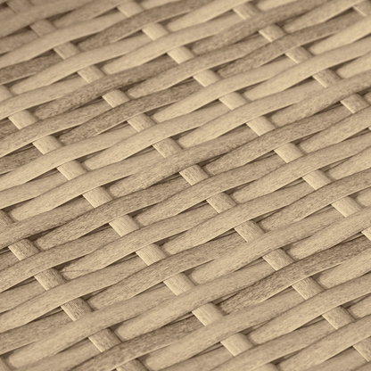 Set Divano da Giardino 10 pz con Cuscini Beige in Polyrattan