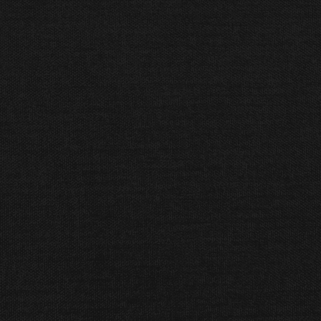 Giroletto a Molle con Materasso Nero 120x200 cm in Tessuto