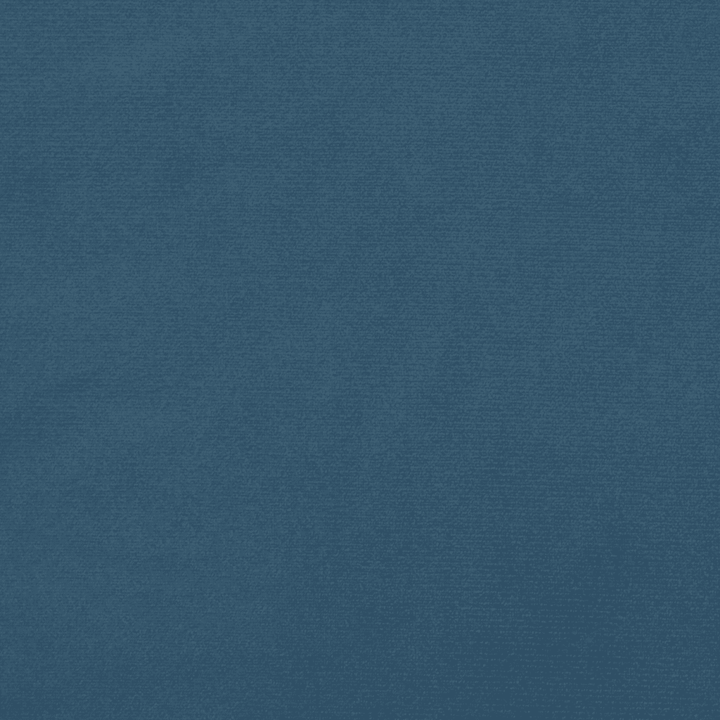 Giroletto a Molle con Materasso Blu Scuro 160x200 cm in Velluto