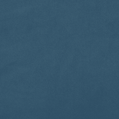 Giroletto a Molle con Materasso Blu Scuro 80x200 cm in Velluto
