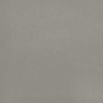 Giroletto a Molle con Materasso Grigio Chiaro 160x200cm Velluto