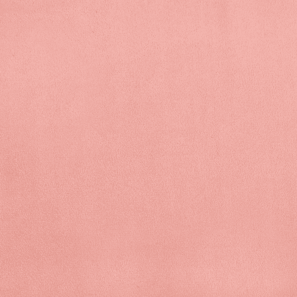 Giroletto a Molle con Materasso Rosa 140x190 cm in Velluto