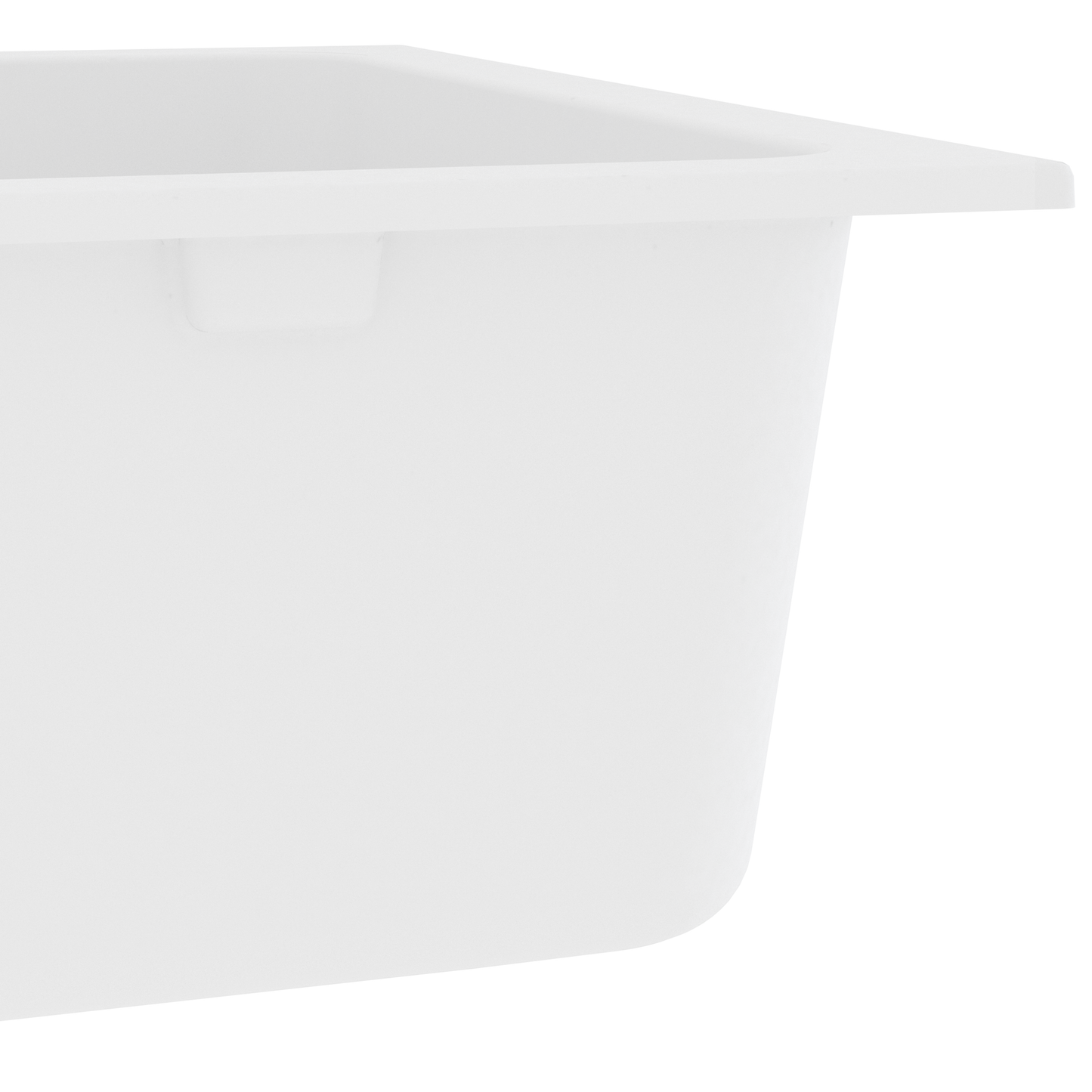 Lavello da cucina Bianco 76 x 48 x 30 cm Quarzo e Resina | homemem39