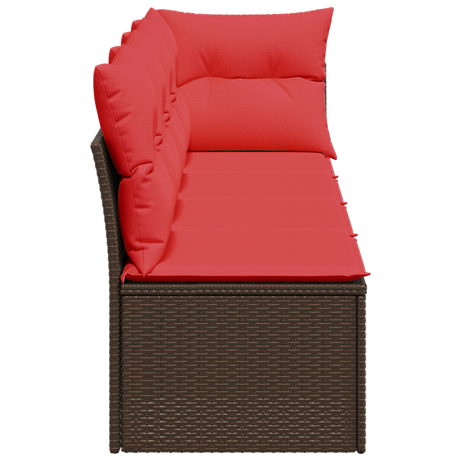 | Divano da giardino | Marrone 227 x 62 x 69 cm polyrattan | homemem39