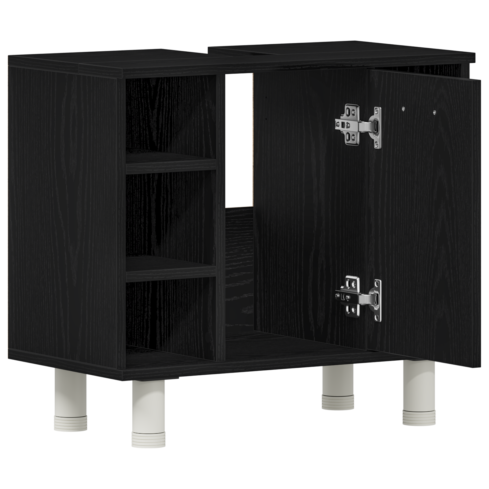 Mobile da Bagno Rovere Nero 60 x 32 x 54 cm | homemem39