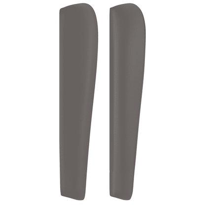 Giroletto a Molle con Materasso Grigio 100x200 cm in Similpelle