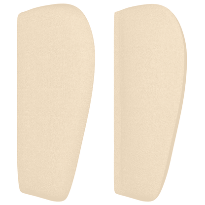 Giroletto a Molle con Materasso Crema 140x19 cm in Tessuto