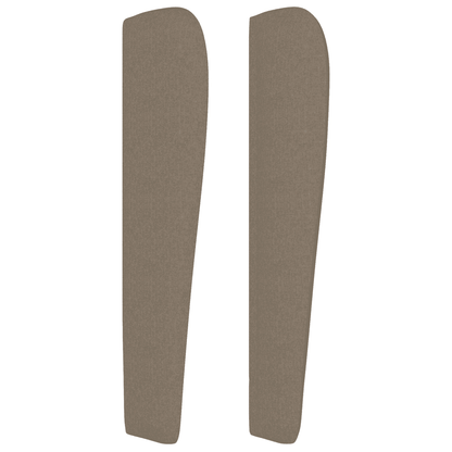 Giroletto a Molle con Materasso Tortora 160x200 cm in Tessuto