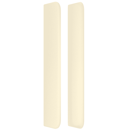 Giroletto a Molle con Materasso Crema 200x200 cm in Similpelle