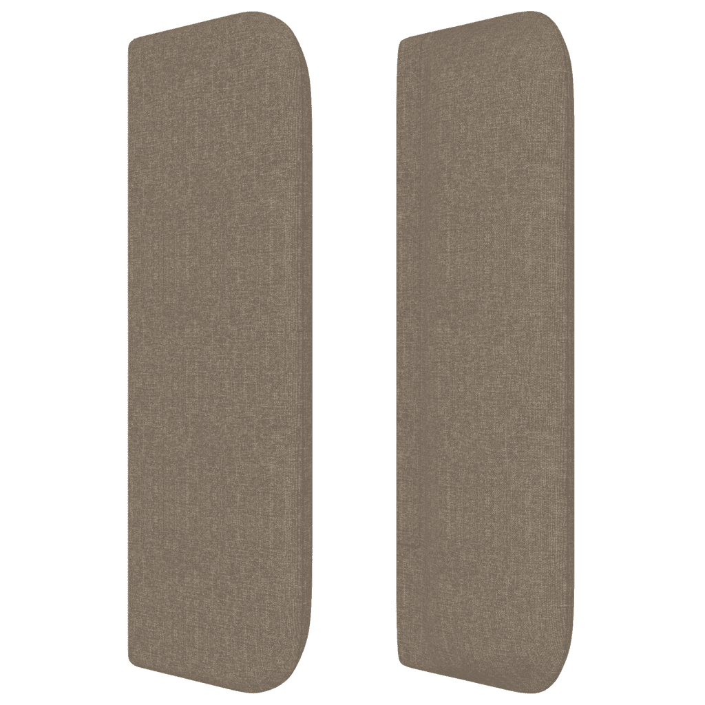 Giroletto a Molle con Materasso Tortora 140x200 cm in Tessuto