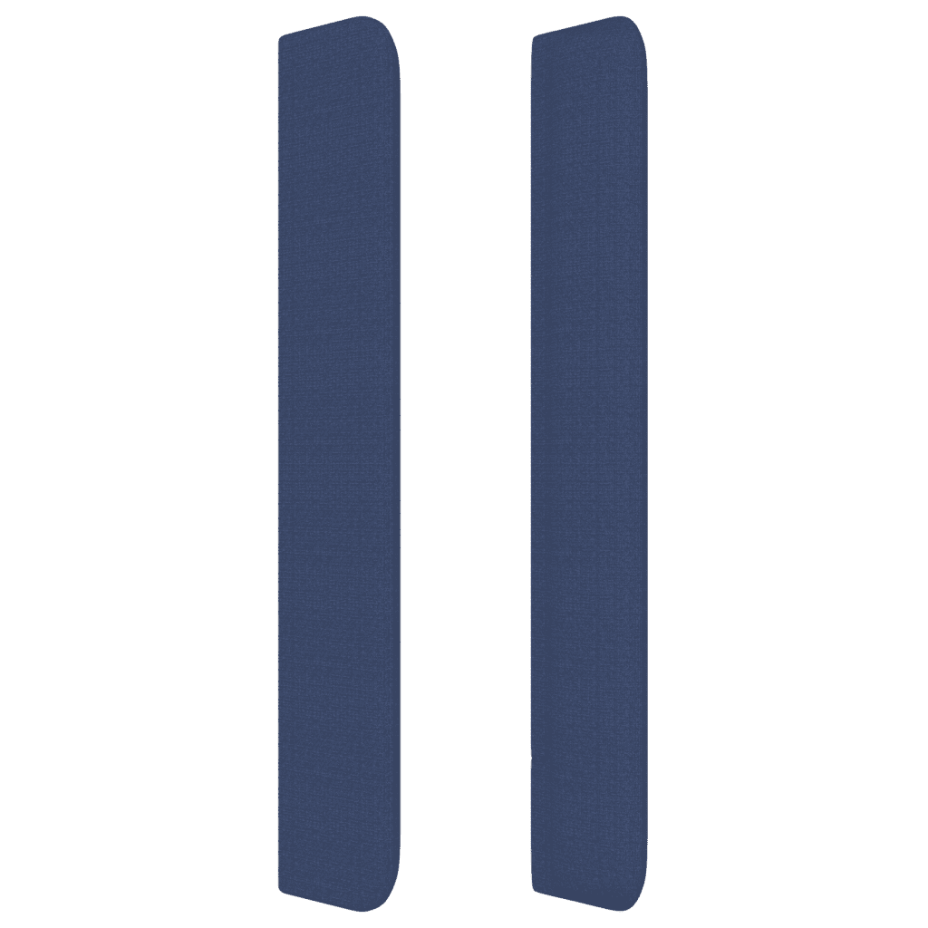 Giroletto a Molle con Materasso Blu 90x200 cm inTessuto