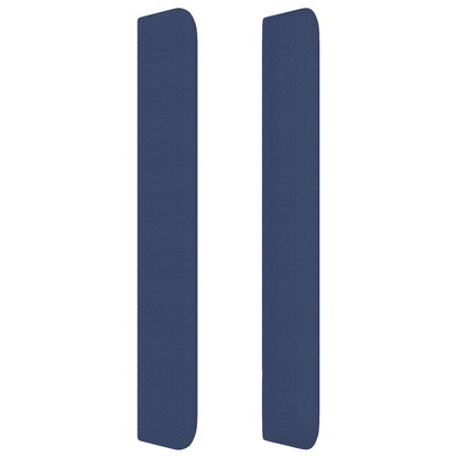 Giroletto a Molle con Materasso Blu 90x200 cm inTessuto