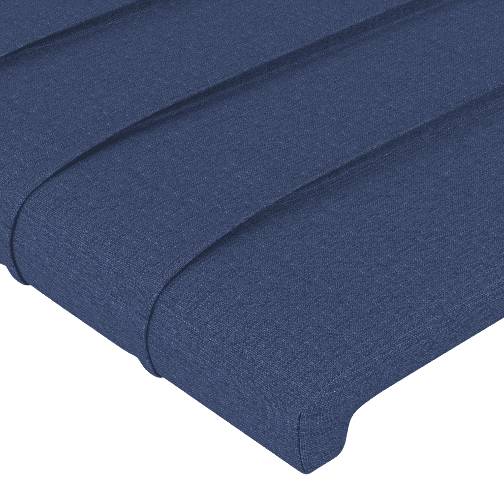 Giroletto a Molle con Materasso Blu 80x200 cm inTessuto