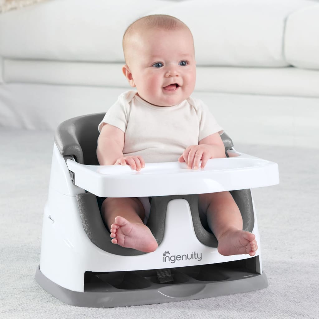 Ingenuity Rialzo Sedia Bambini 2-in-1 Baby Base Ardesia - homemem39