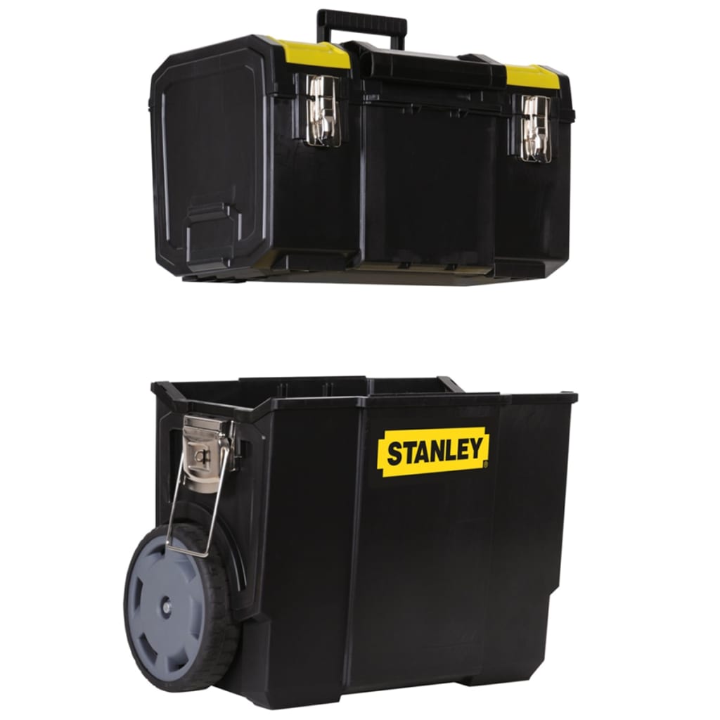 Stanley Cassetta da Lavoro Mobile in Plastica Nera 1-70-326 - homemem39